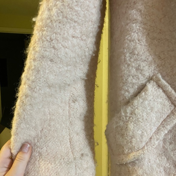 Eliza J Pink Teddy Coat - Picture 4 of 16